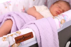 Babymam wkładka do gondoli wózka + prześcieradło