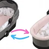 Babymam wkładka do gondoli wózka + prześcieradło