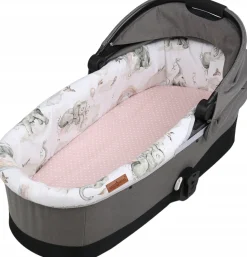 Babymam wkładka do gondoli wózka + prześcieradło