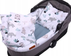 Babymam wkładka do gondoli wózka + prześcieradło