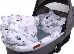 Babymam wkładka do gondoli wózka + prześcieradło