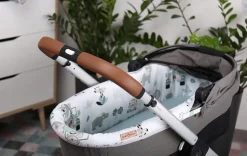 Babymam wkładka do gondoli wózka + prześcieradło