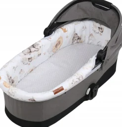 Babymam wkładka do gondoli wózka + prześcieradło