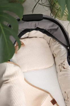 Babymam wkładka do gondoli wózka + prześcieradło