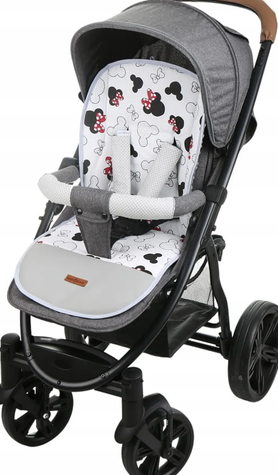 Babymam wkładka do spacerówki + ochraniacz na pasy pałąk uniwersalny zestaw