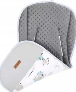 Babymam wkładka do spacerówki + ochraniacz na pasy pałąk uniwersalny zestaw