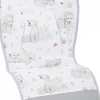 Babymam wkładka do spacerówki + ochraniacz na pasy pałąk uniwersalny zestaw