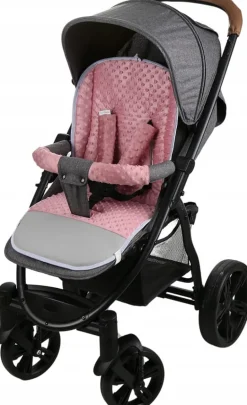 Babymam wkładka do spacerówki + ochraniacz na pasy pałąk uniwersalny zestaw