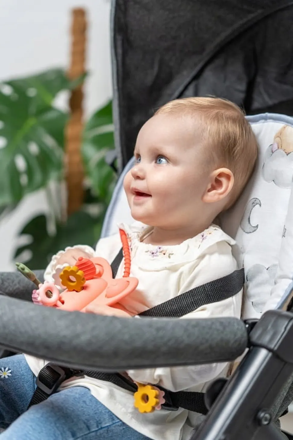 Babymam wkładka do wózka spacerówki dwustronna uniwersalna babymam ALLinONE