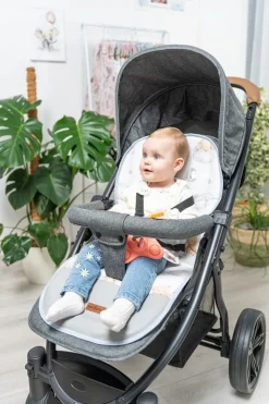 Babymam wkładka do wózka spacerówki dwustronna uniwersalna babymam ALLinONE