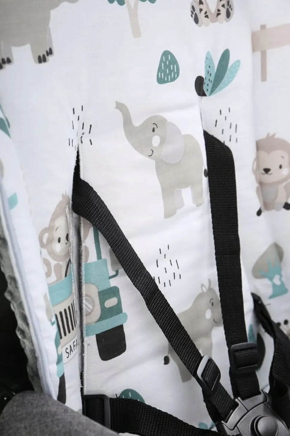 Babymam wkładka do wózka spacerówki dwustronna uniwersalna babymam ALLinONE