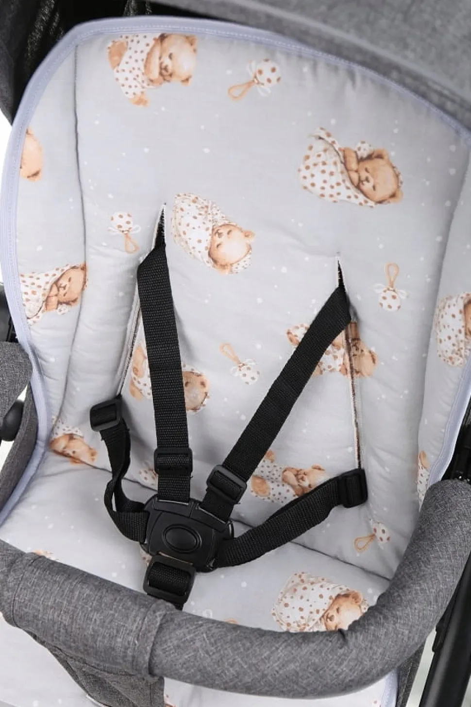 Babymam wkładka do wózka spacerówki dwustronna uniwersalna babymam ALLinONE