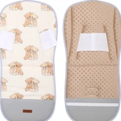 Babymam wkładka do wózka spacerówki dwustronna uniwersalna babymam ALLinONE