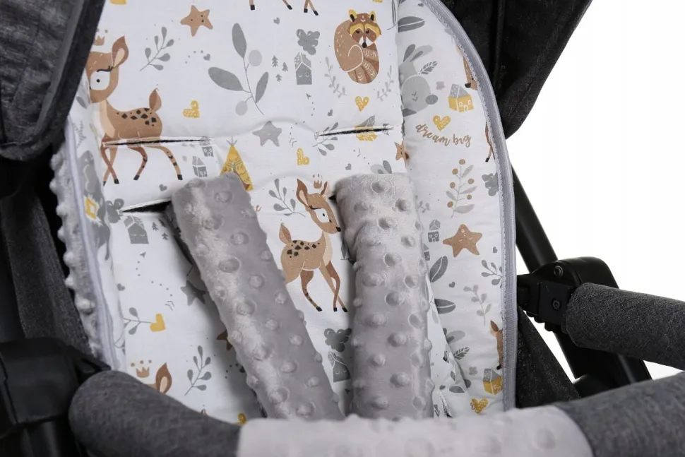 Babymam wkładka dwustronna do wózka spacerówki