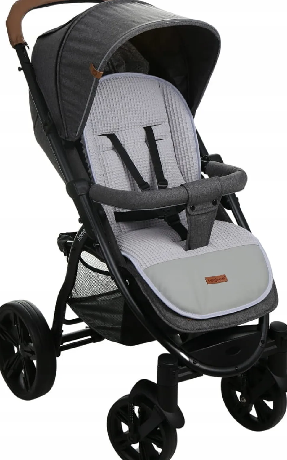 Babymam wkładka dwustronna do wózka spacerówki minky + wafel