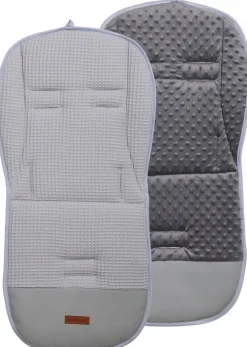 Babymam wkładka dwustronna do wózka spacerówki minky + wafel