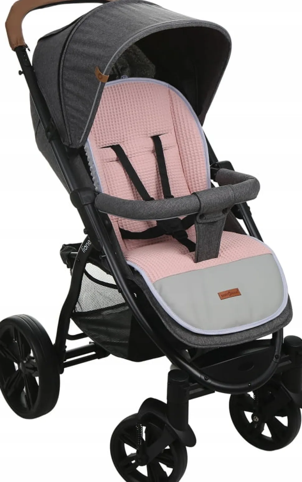 Babymam wkładka dwustronna do wózka spacerówki minky + wafel