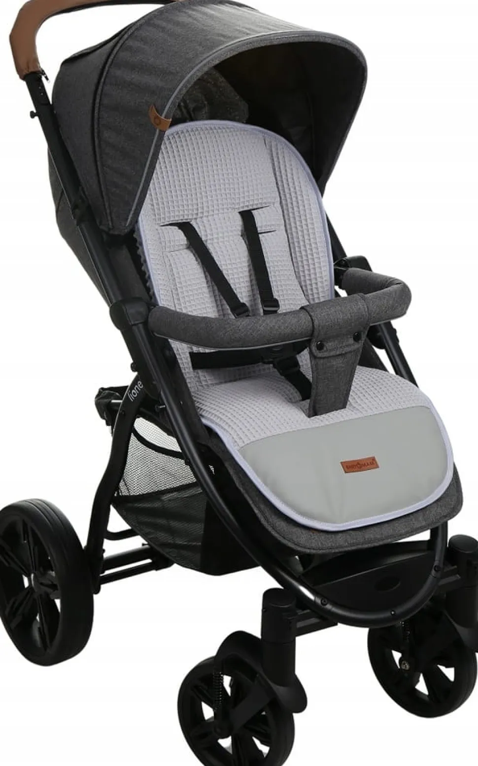 Babymam wkładka dwustronna do wózka spacerówki minky + wafel