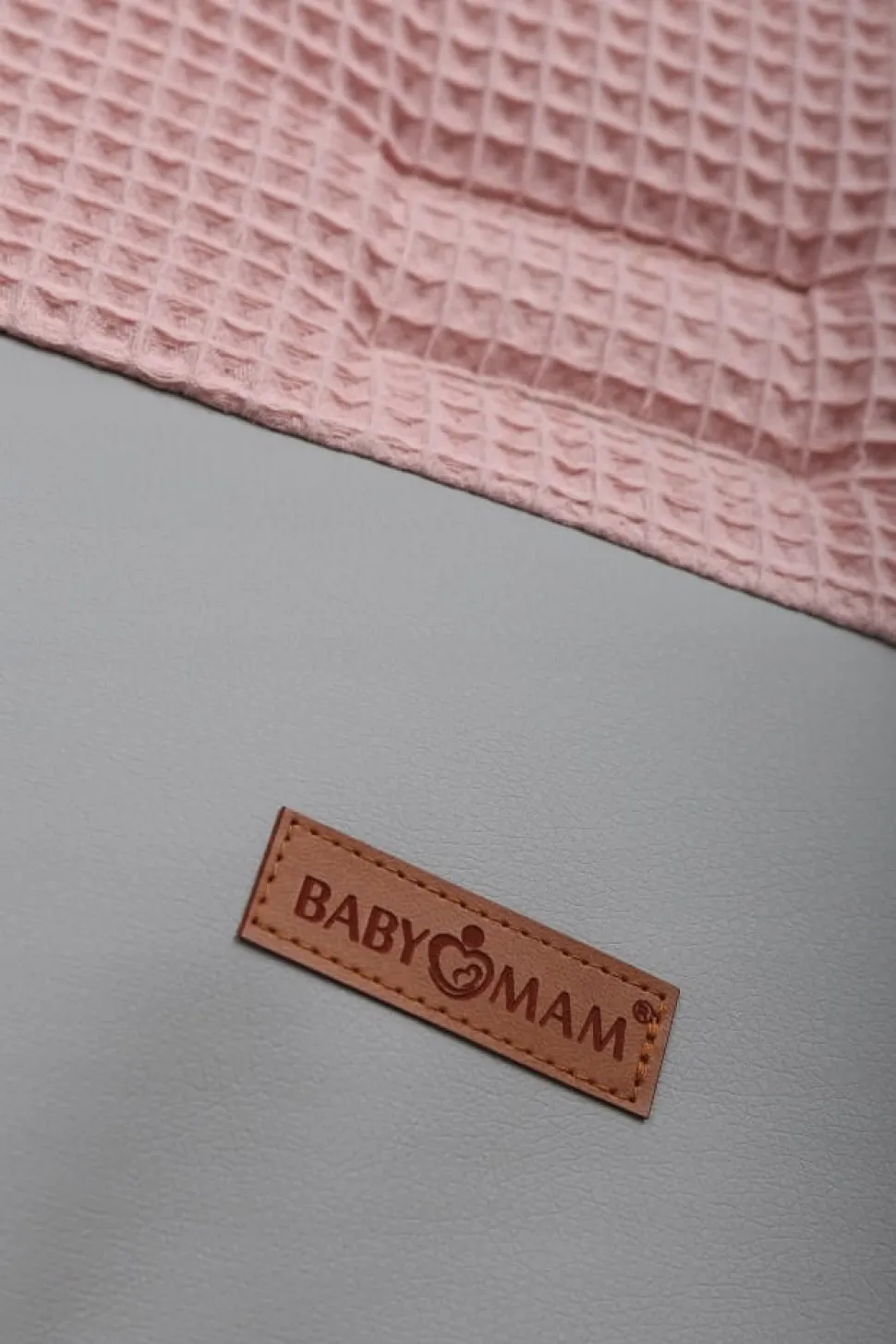 Babymam wkładka dwustronna do wózka spacerówki minky + wafel