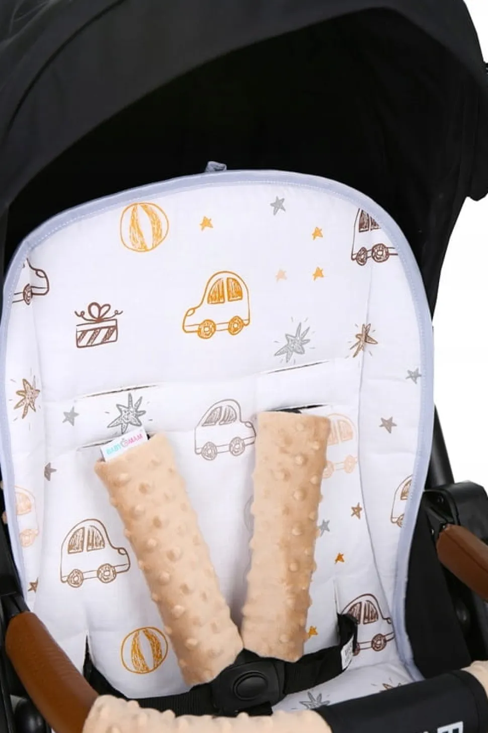 Babymam wkładka dwustronna do wózka spacerówki