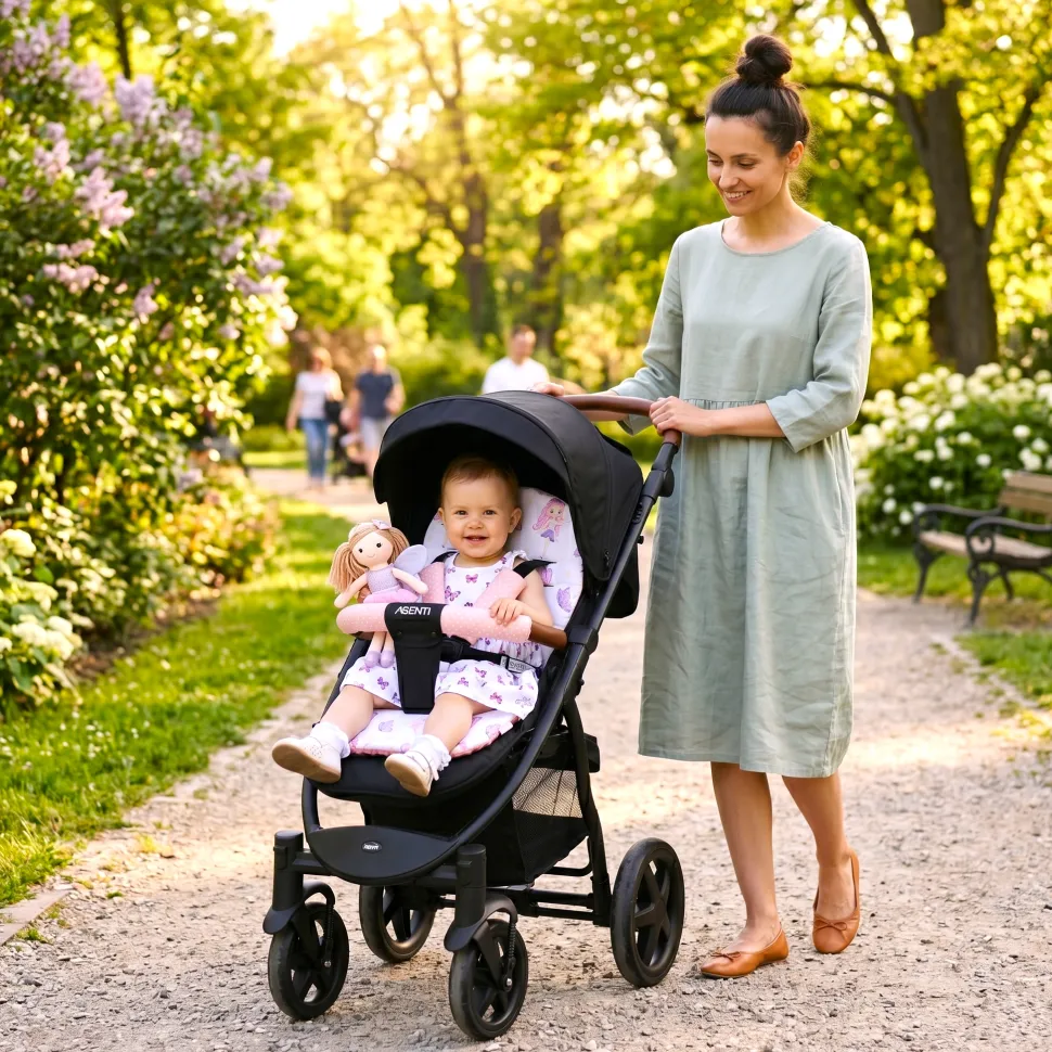 Babymam wkładka dwustronna do wózka spacerówki