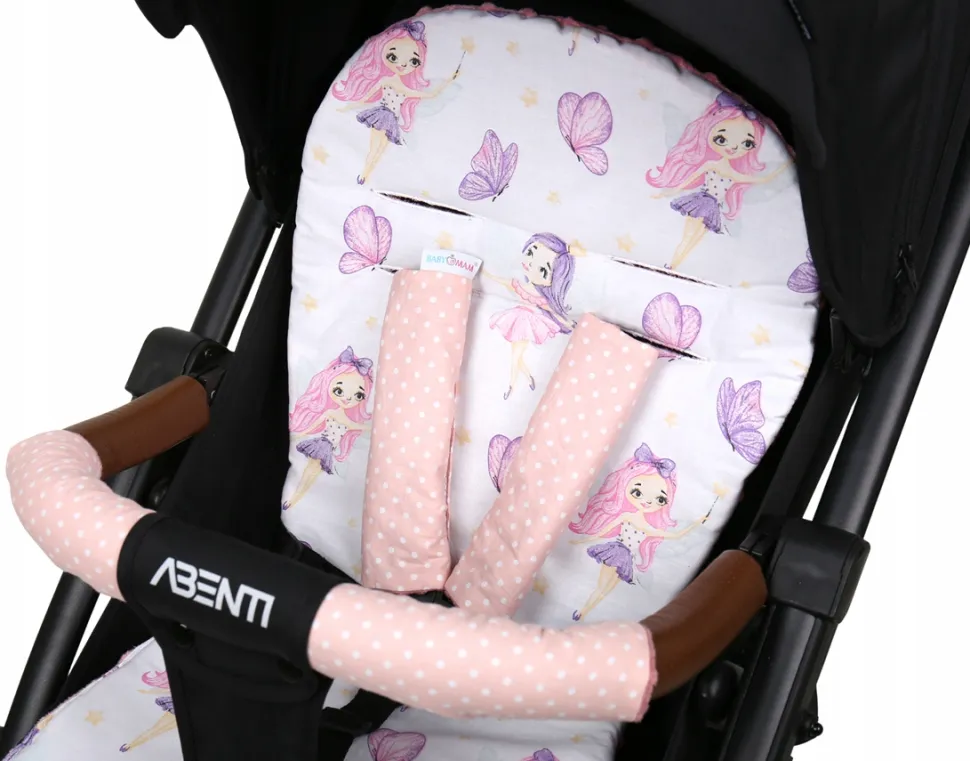 Babymam wkładka dwustronna do wózka spacerówki