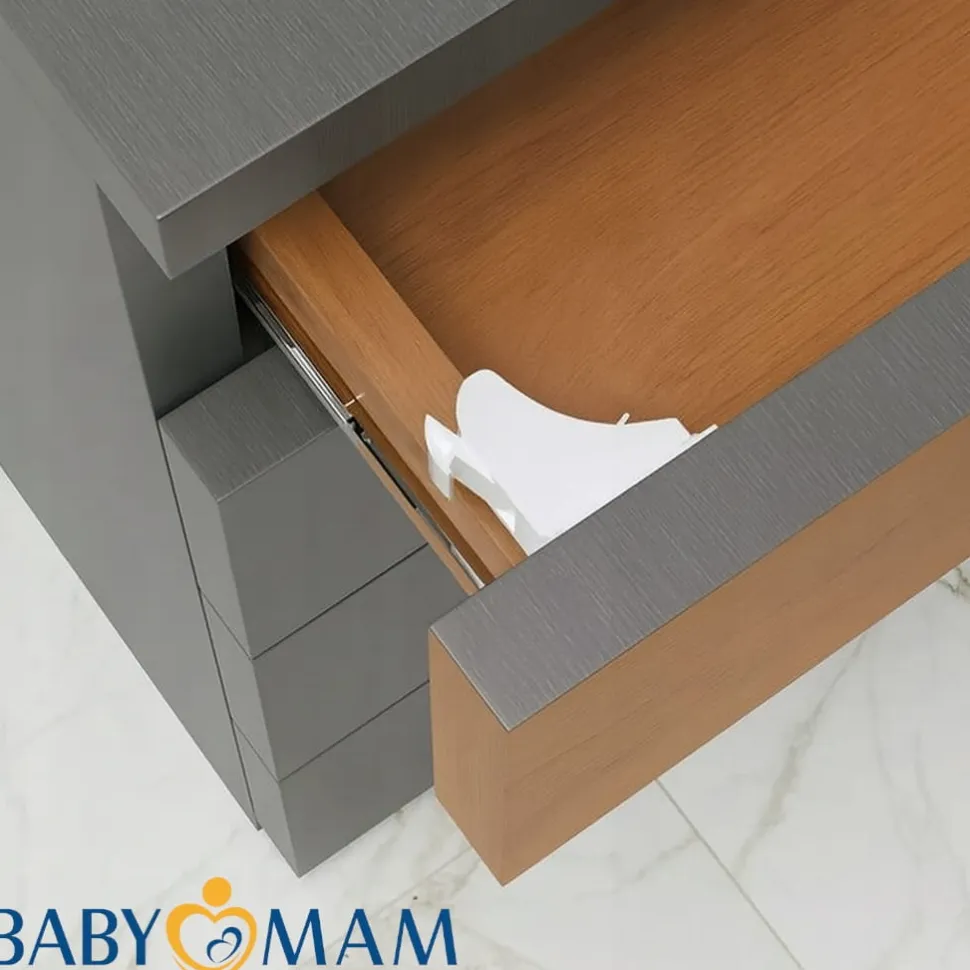 Babymam zabezpieczenia szafek szuflad magnetyczna blokada mebli drzwi 4szt