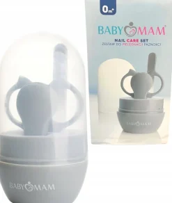 Babymam zestaw kosmetyczny paznokci nożyczki cążki 3w1