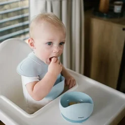 Babyono śliniak silikonowy regulowane zapięcie kieszonka