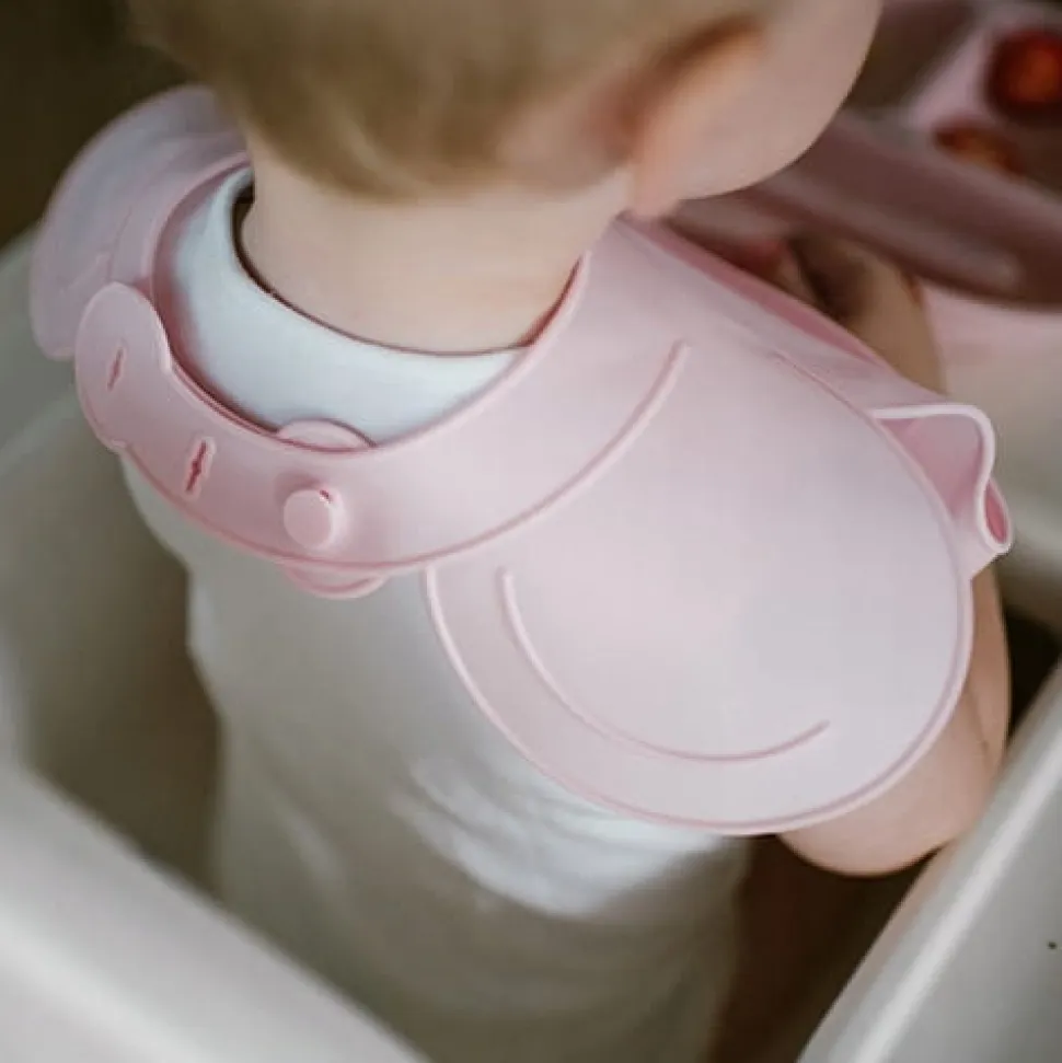 Babyono śliniak silikonowy regulowane zapięcie kieszonka