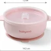 Babyono miseczka silikonowa z przyssawką i przykrywką dla dzieci