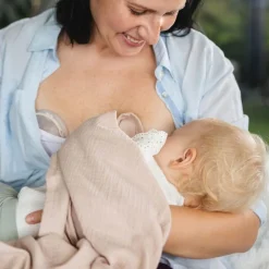 Babyono muszle laktacyjne do mleka kolektory + etui laktator 2szt