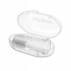 BABYONO PIERWSZA SZCZOTECZKA ZĘBÓW DZIĄSEŁ + ETUI