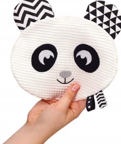 BABYONO przytulanka kontrastowa szeleścik panda 0m+