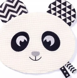 BABYONO przytulanka kontrastowa szeleścik panda 0m+