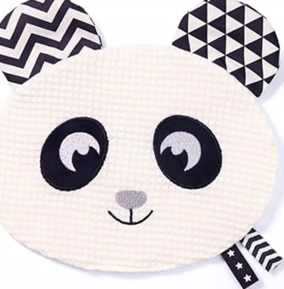 BABYONO przytulanka kontrastowa szeleścik panda 0m+
