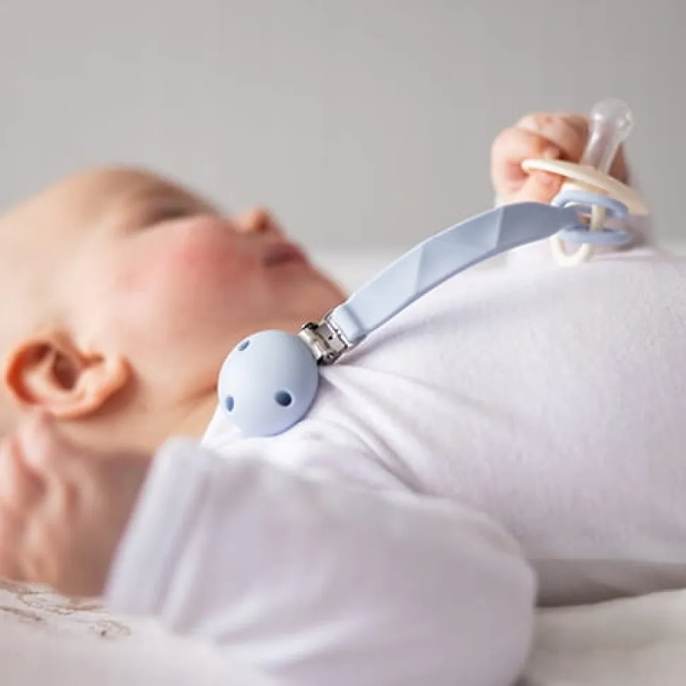 Babyono silikonowa zawieszka klips do smoczka