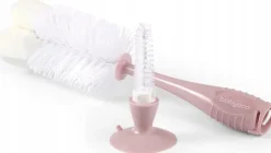 Babyono szczotka do butelek smoczków z przyssawką