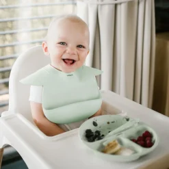 Babyono talerzyk silikonowy z przyssawką trójdzielny