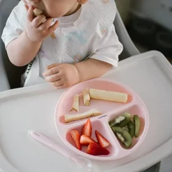 Babyono talerzyk silikonowy z przyssawką trójdzielny