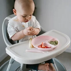 Babyono talerzyk silikonowy z przyssawką trójdzielny