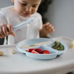 Babyono talerzyk silikonowy z przyssawką trójdzielny
