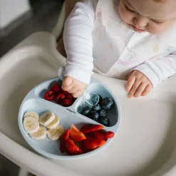 Babyono talerzyk silikonowy z przyssawką trójdzielny