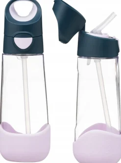 B.BOX butelka tritanowa do picia ze słomką 600ml na wodę