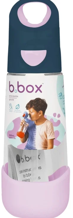 B.BOX butelka tritanowa do picia ze słomką 600ml na wodę