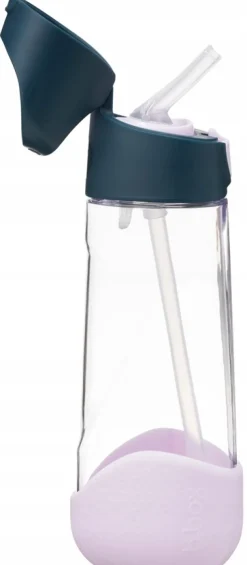 B.BOX butelka tritanowa do picia ze słomką 600ml na wodę
