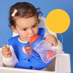 B.BOX innowacyjny kubek bidon z obciążoną słomką Superman