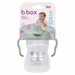 B.box kubek niekapek z miękkim ustnikiem do nauki picia 240ml