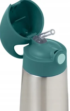 B.BOX termobutelka termos kubek słomka 350ml 12m+