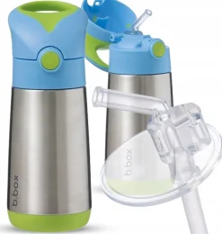 B.BOX termobutelka termos kubek słomka 350ml 12m+